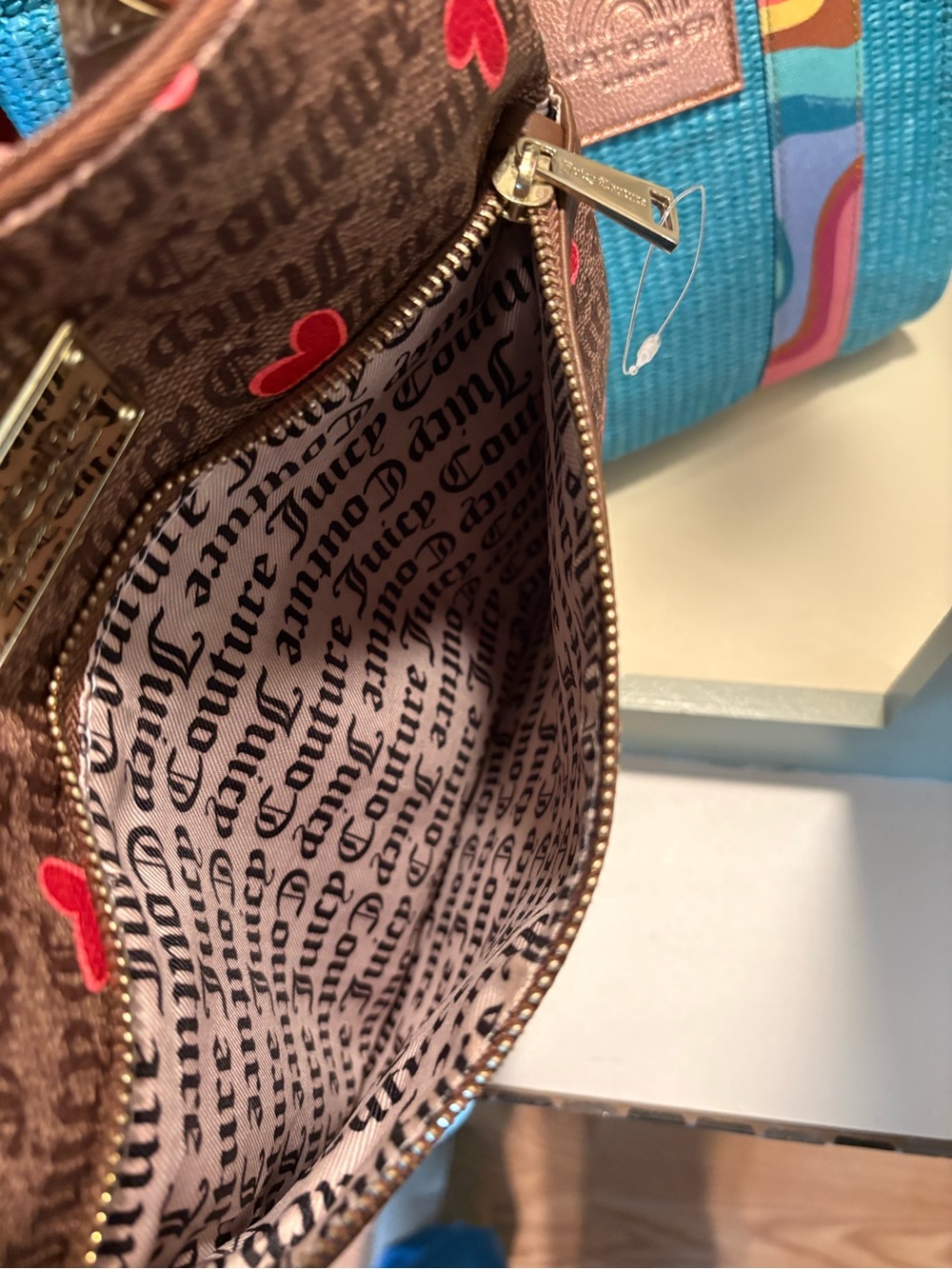 Juicy Couture Brown Logo Crossbody Bundle - Picture 8 of 8